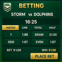 7Signs - NRL Betting - Rugby League In-Play Markets