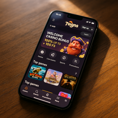 7Signs Casino Mobile Platform - Responsive Touch Controls